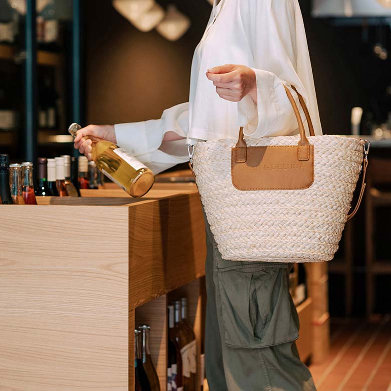 DEAN＆DELUCA×BEAMS COUTURE 保冷かごバッグ大 2024| DEAN & DELUCA