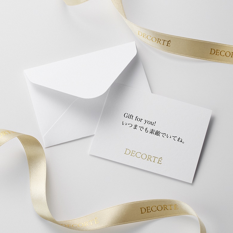 DECORTÉ Gift Selection ラッピング | DECORTÉ（コスメデコルテ）公式