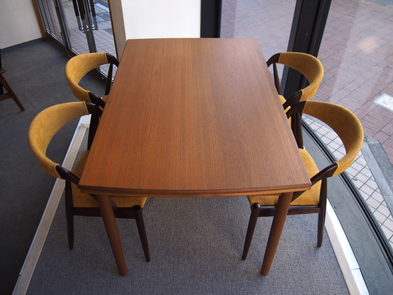 カイクリスチャンセン NV31チェア アフロチーク材ビンテージ北欧家具