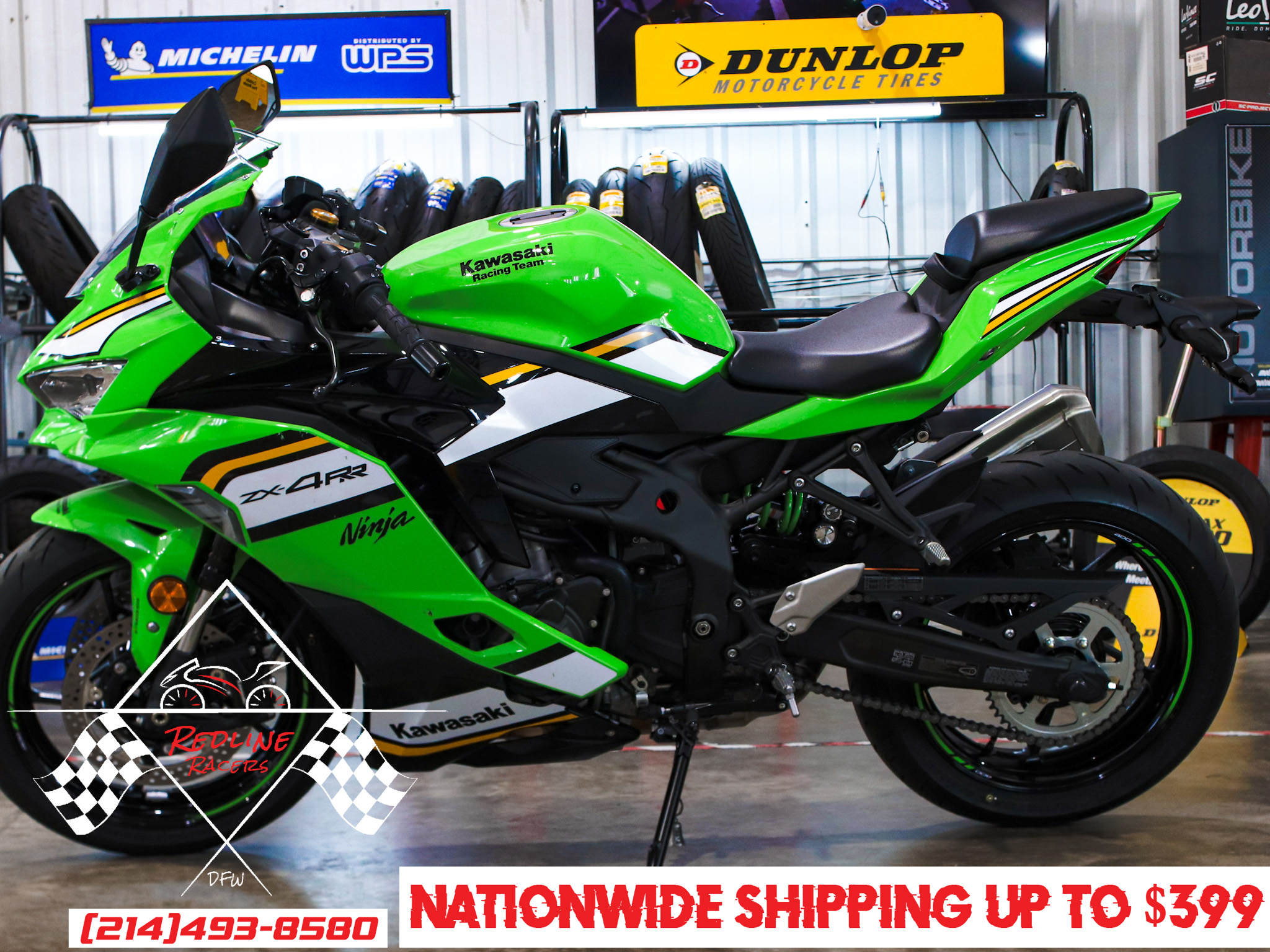 2025 KAWASAKI NINJA ZX4RR ABS - DFW Redline Racers