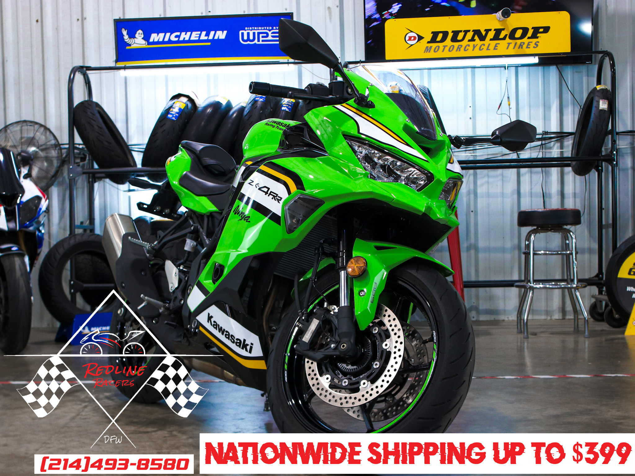2025 KAWASAKI NINJA ZX4RR ABS - DFW Redline Racers