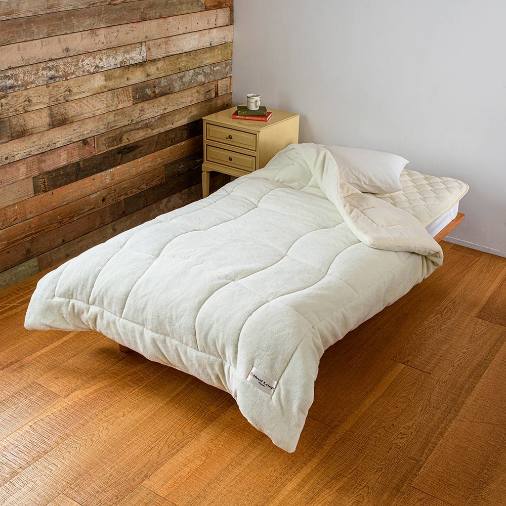 yamayama。です ヒートループハイパーシングルセットグレー 2組