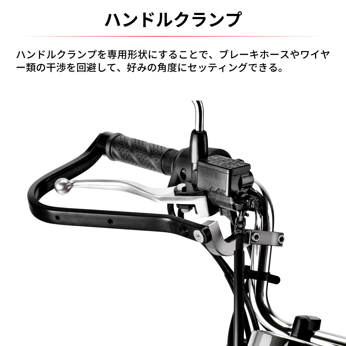 ZETA RACING アドベンチャーアーマーハンドガード DAX125専用