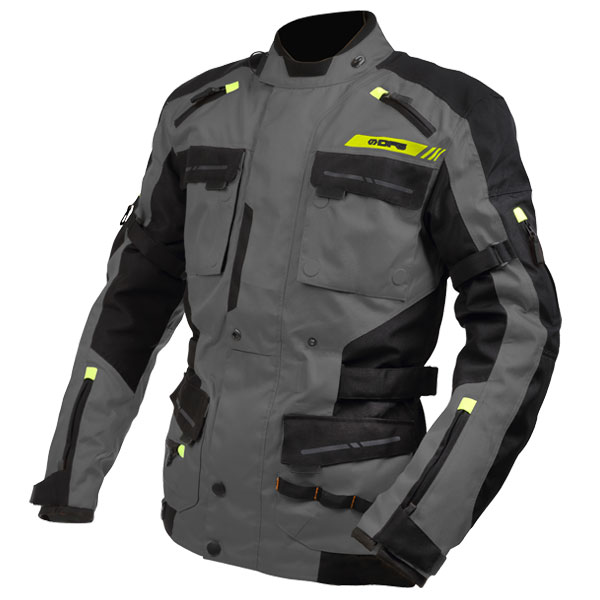 DFG レンジャージャケット グレー/イエロー| Dirtbikeplus (ダート