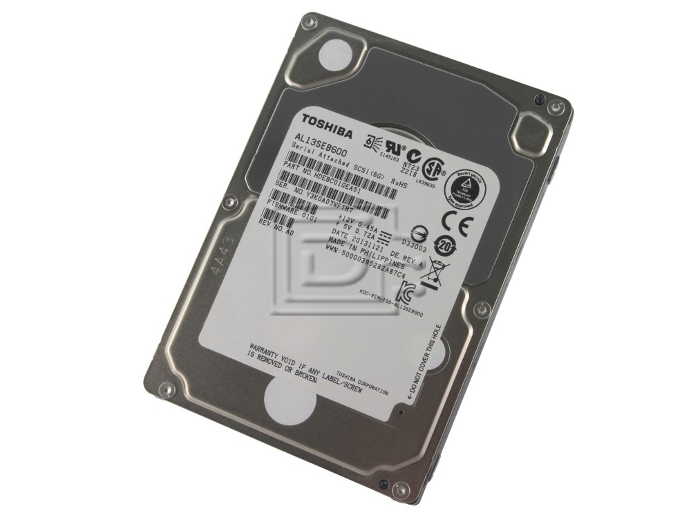 Toshiba AL13SEB600 600GB 6Gbps 10.5K 2.5