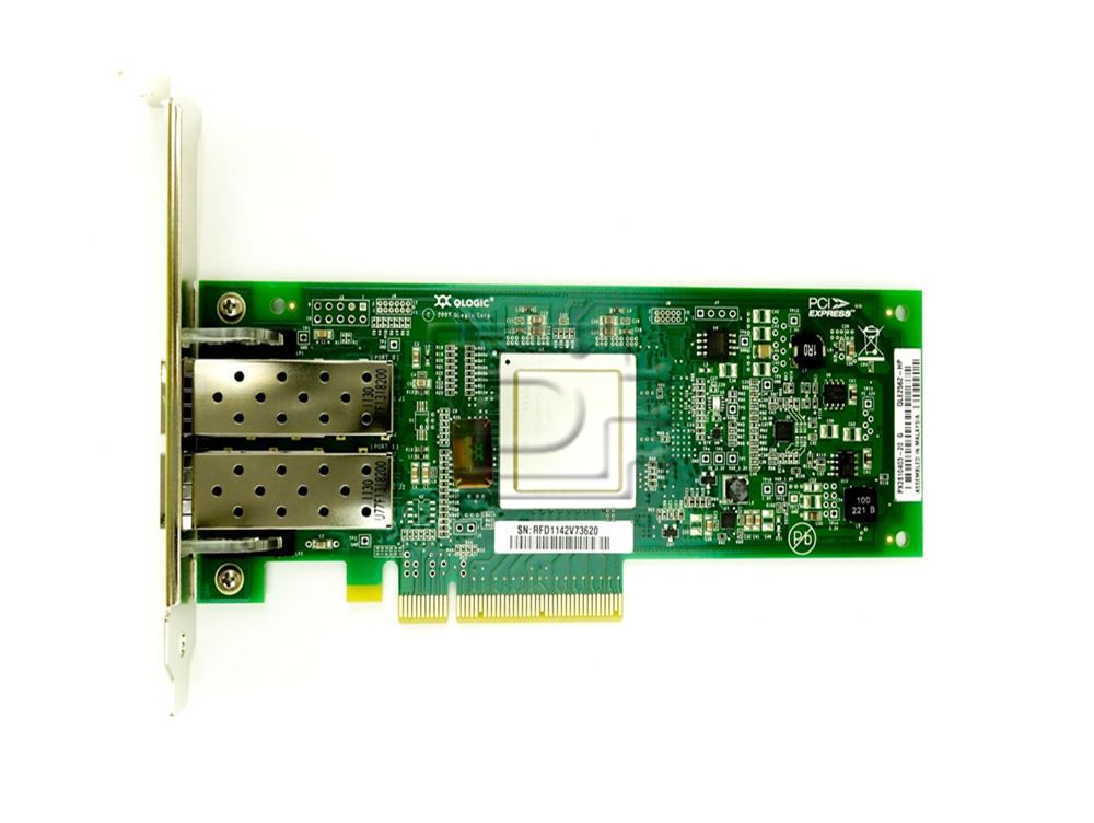 Qlogic QLE2562 Dual Port 8Gbps Fiber Channel PCI Express Host Bus