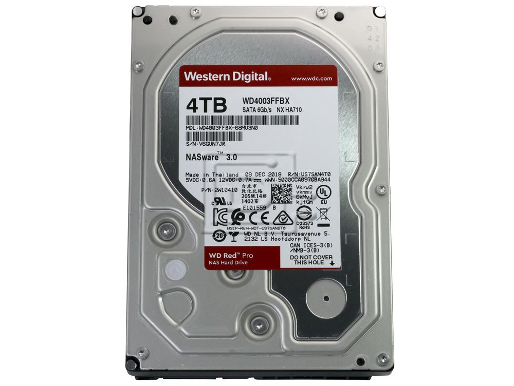 Western Digital WD4003FFBX 4TB 3.5