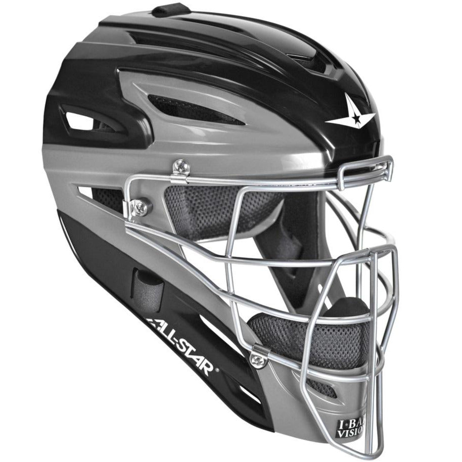 All Star System7 Axis Hockey Style Catcher's Helmet: MVP2500