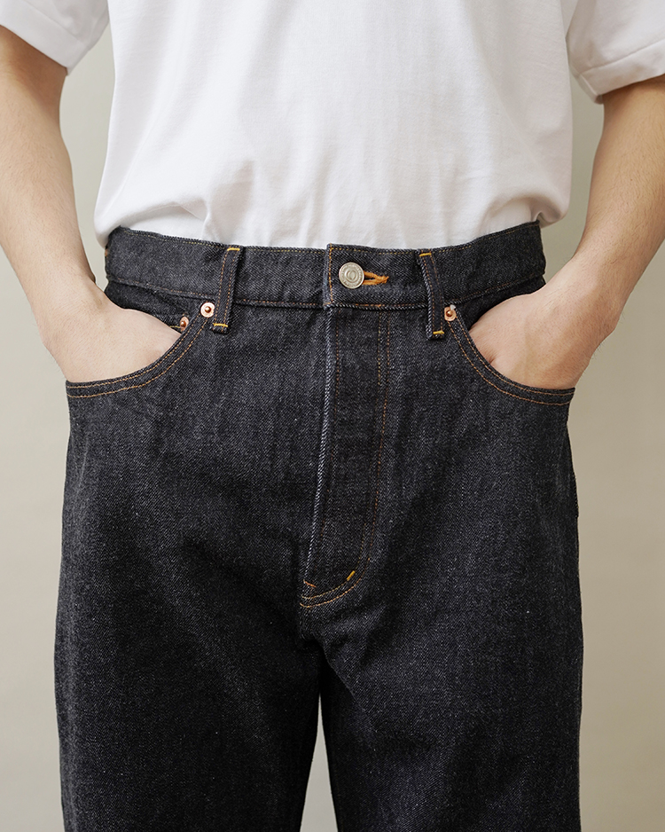 WIDE TAPERED DENIM(10-14W) | YAECA (MEN)(ヤエカ) | BOTTOMS(パンツ