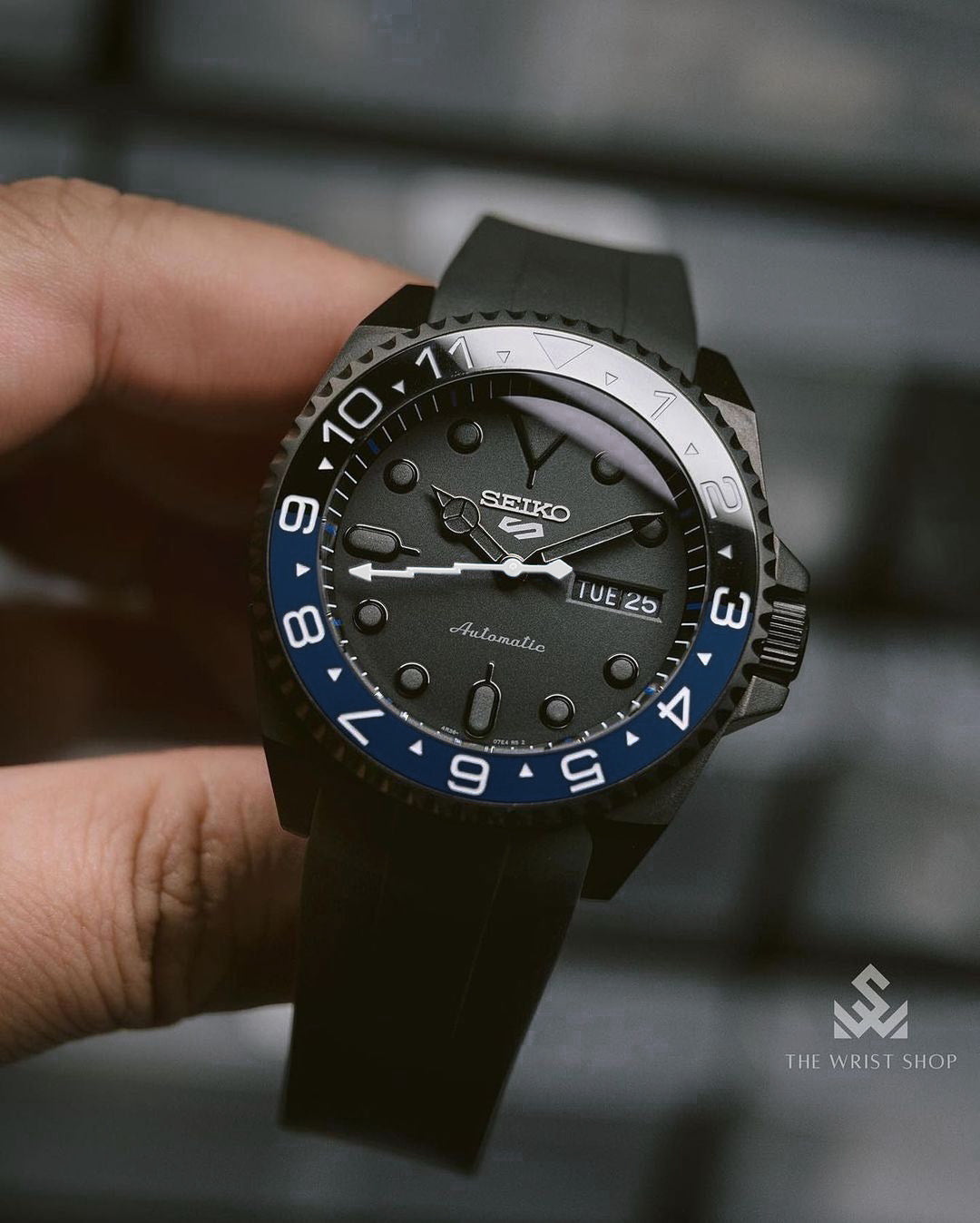 Ceramic Insert - 007 Dual Time Dark Knight - DLW WATCHES