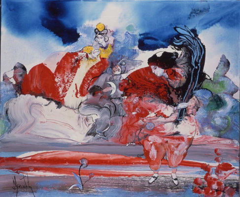 日本の神話を描き続けた80年の生涯】フランス画家 マーク・エステル氏