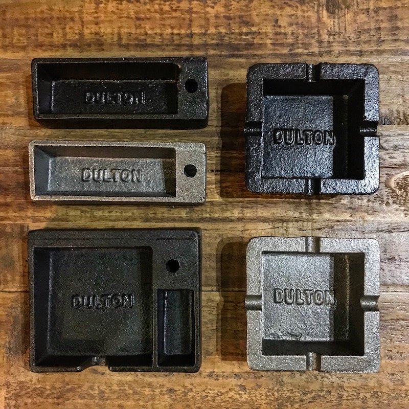 DULTON ONLINE SHOP | IRON ASHTRAY A.BLACK(ANTIQUE BLACK): ホーム用品