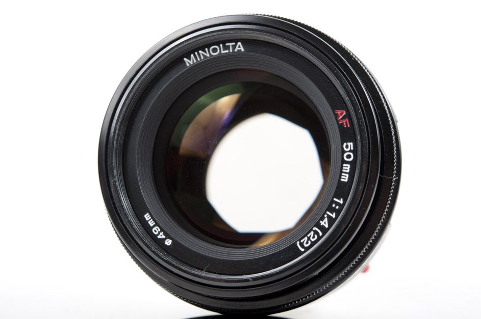 Minolta AF 50mm F1.4 A-mount lens info