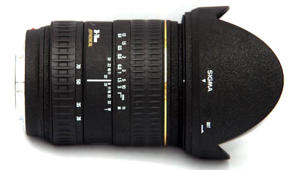 Sigma 28-70mm F2.8 EX Aspherical A-mount lens info