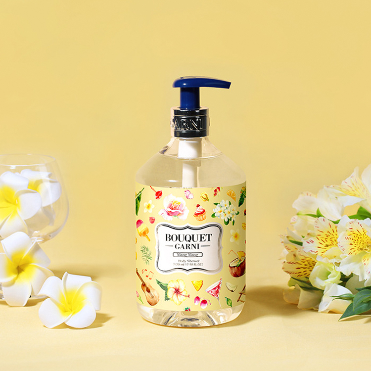 ブーケガルニ] フレグランスドボディシャワー 520ml イランイラン