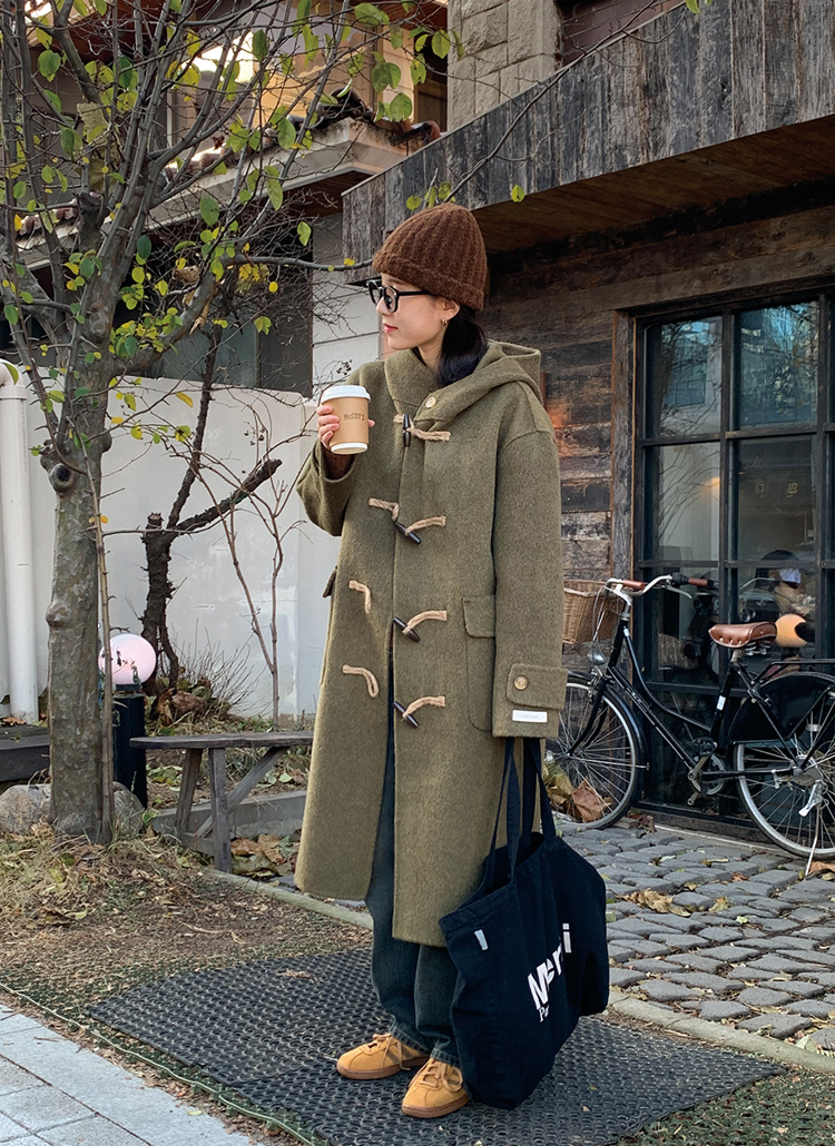 ハンドメイドダッフルコート | レディースファッション通販 - DHOLIC