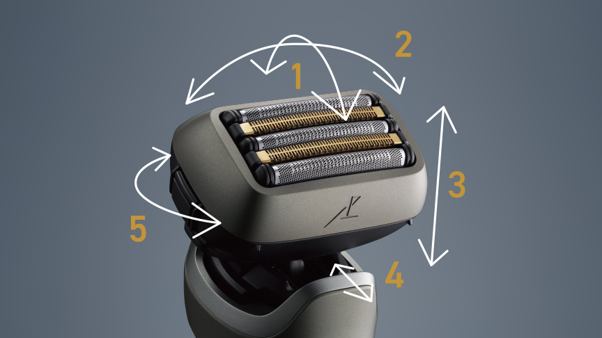 e-TREND｜パナソニック ES-L550U-S [ラムダッシュPRO 5枚刃 (シルバー)]