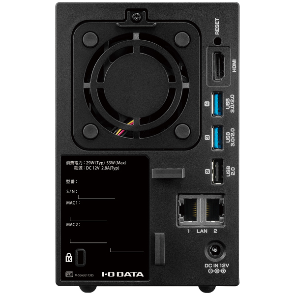 I-O DATA アイオーデータ NAS HDL2-AA0/E I-O DATA アイオーデータ NAS