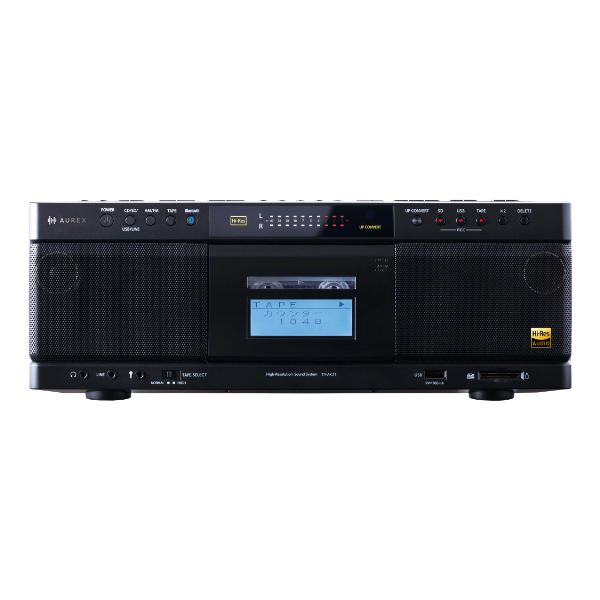 e-TREND｜東芝 TY-AK21(K) [AUREXハイレゾ対応SD/USB/CDラジカセ