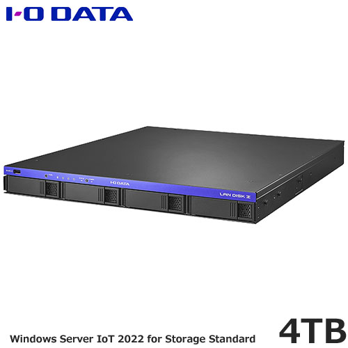 IODATA 4ベイ NAS HDL4-H8R 4TBx4 16TB