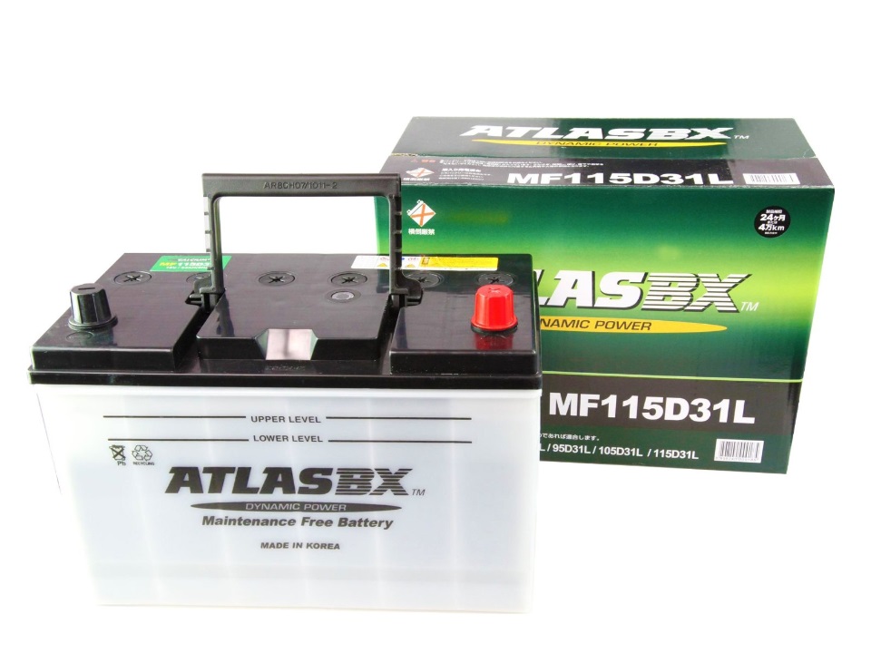 アトラス 自動車用バッテリー ATLAS 115D31L 商品詳細｜ピックアップ