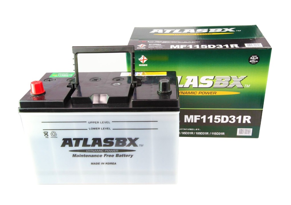 アトラス 自動車用バッテリー ATLAS 115D31R 商品詳細｜ピックアップ