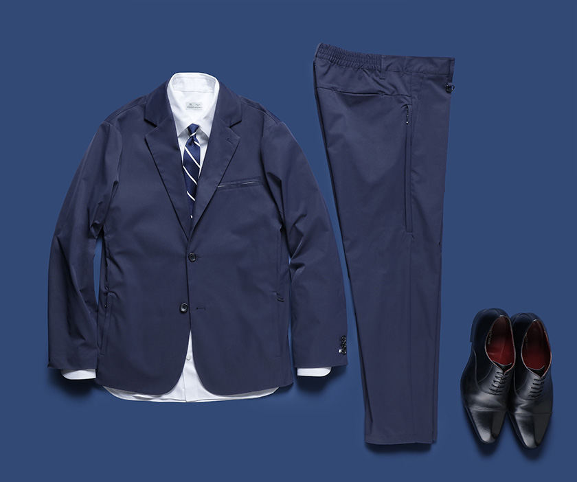 Tシャツのように洗えるYZO(ワイゾー)のセットアップ｜雑誌Begin(ビギン