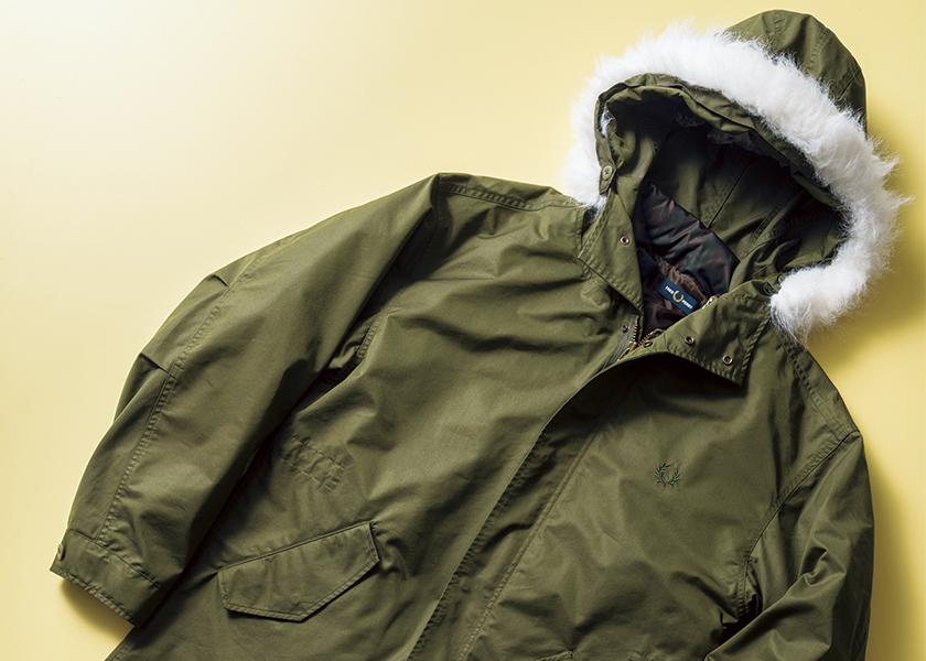 フレッドペリーの別注フィールドパーカは3wayでさらに長～く着られる