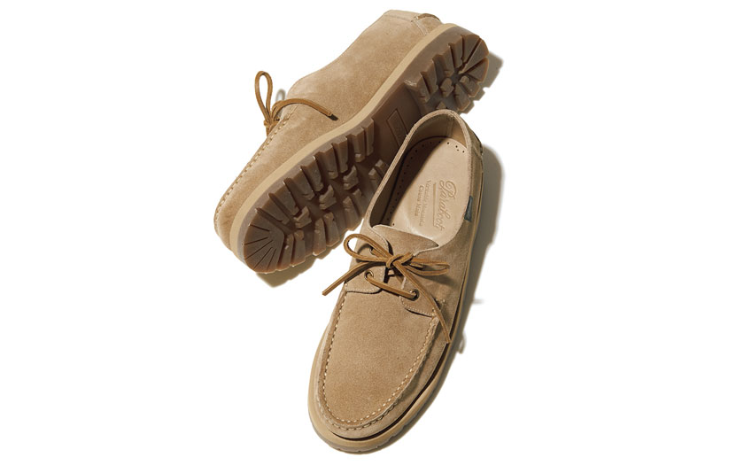 デッキ？ モカシン？どっちつかずがいい塩梅。パラブーツの“ゴツ底