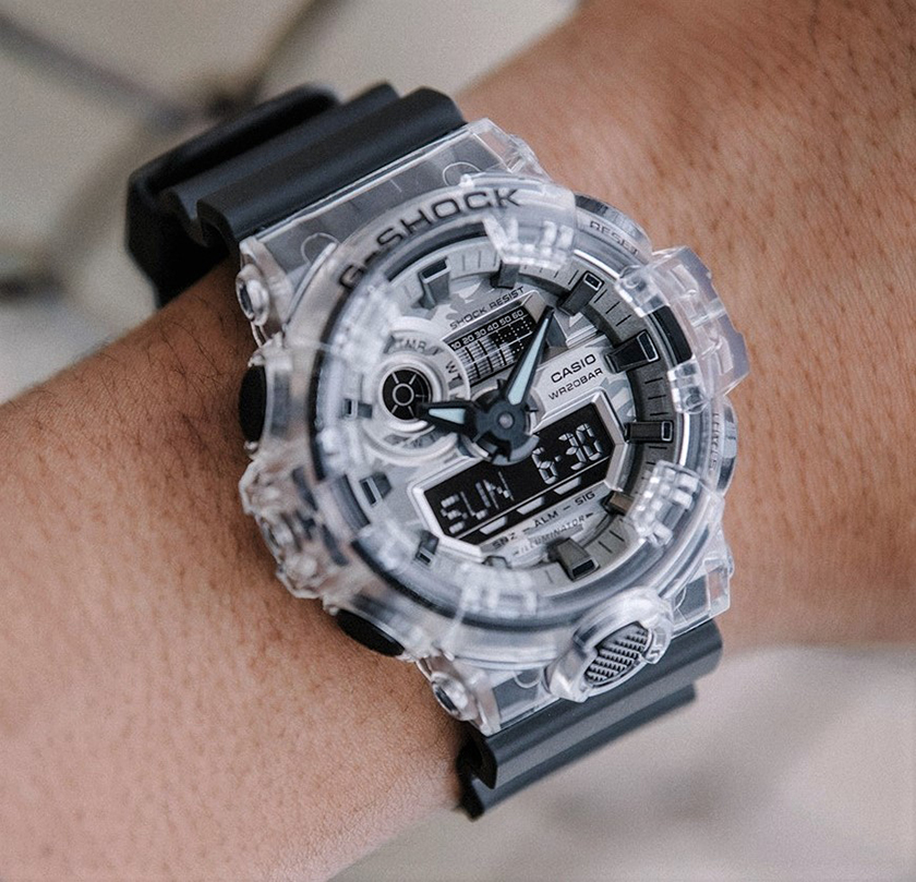 カモフラ×スケルトンの合わせ技G-SHOCKが3型で登場!!｜雑誌Begin