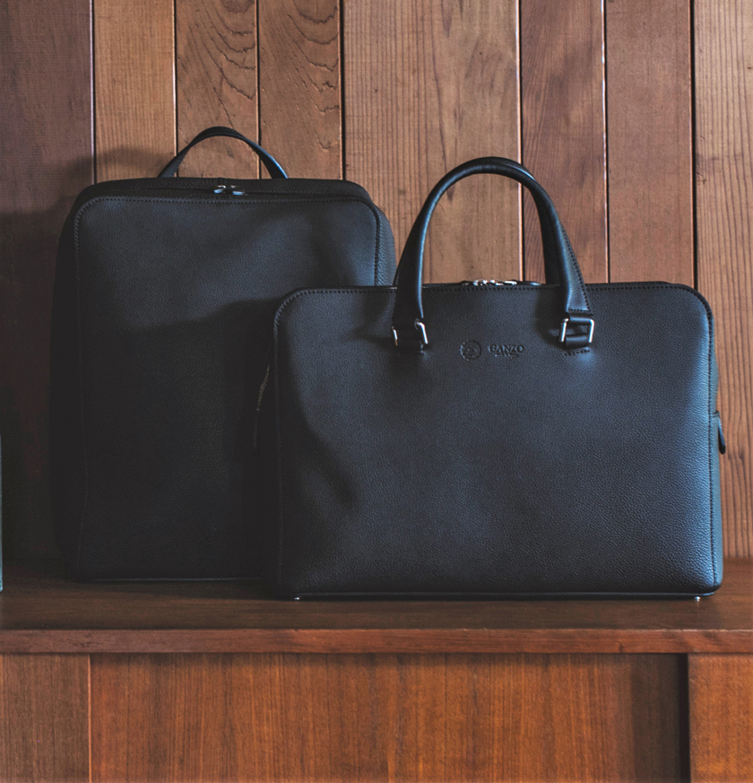 品格アップ間違いなし！ GANZOのデュプイカーフ製ビジネスバッグ｜雑誌
