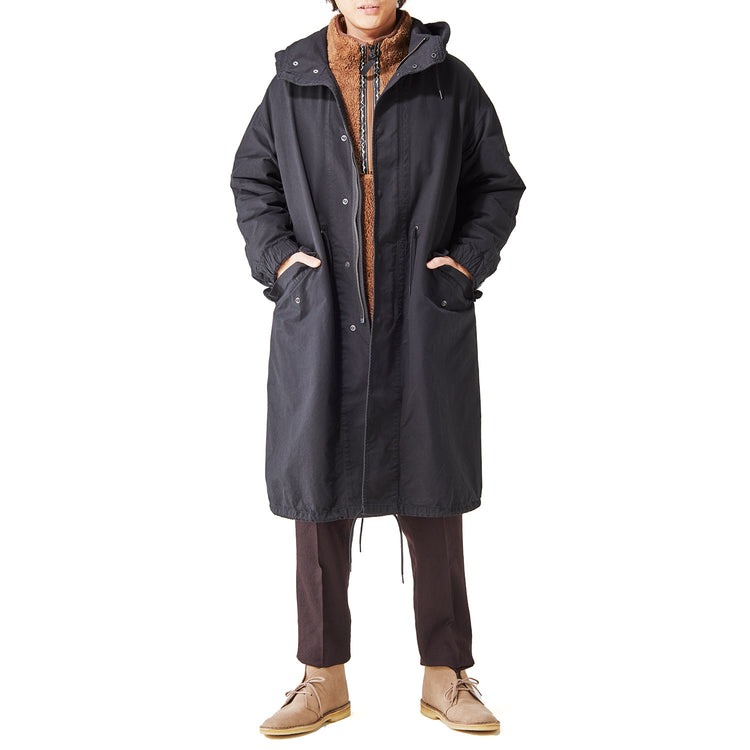 漆黒のドレスミリタリー】名作M-51がブラックカラーでシティ顔に