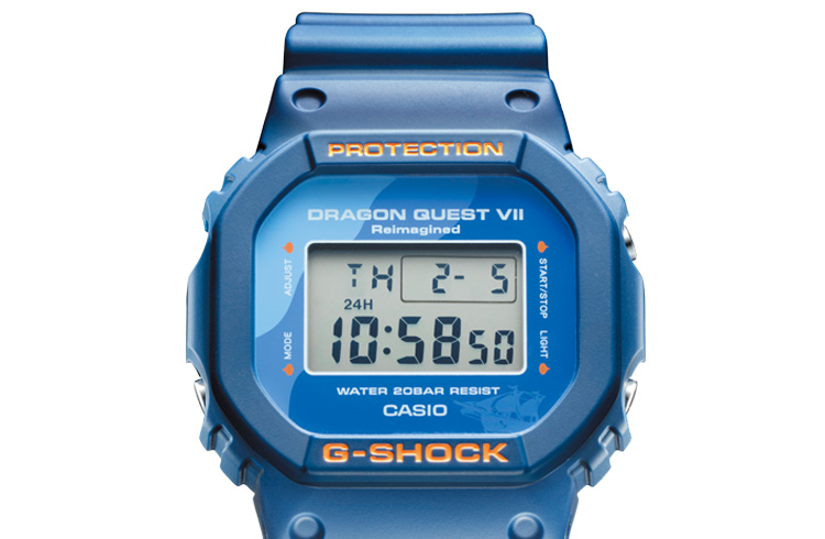ドラクエⅦ × Gショック】名作DW-5600をベースにした限定コラボ時計