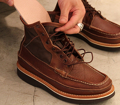 ラッセルモカシン（RUSSELL MOCCASIN）PH SAFARI レッドブラウン別注を