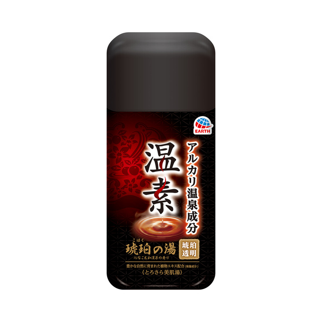温素 琥珀の湯 | 入浴剤・ボディケア | アース製薬 製品情報