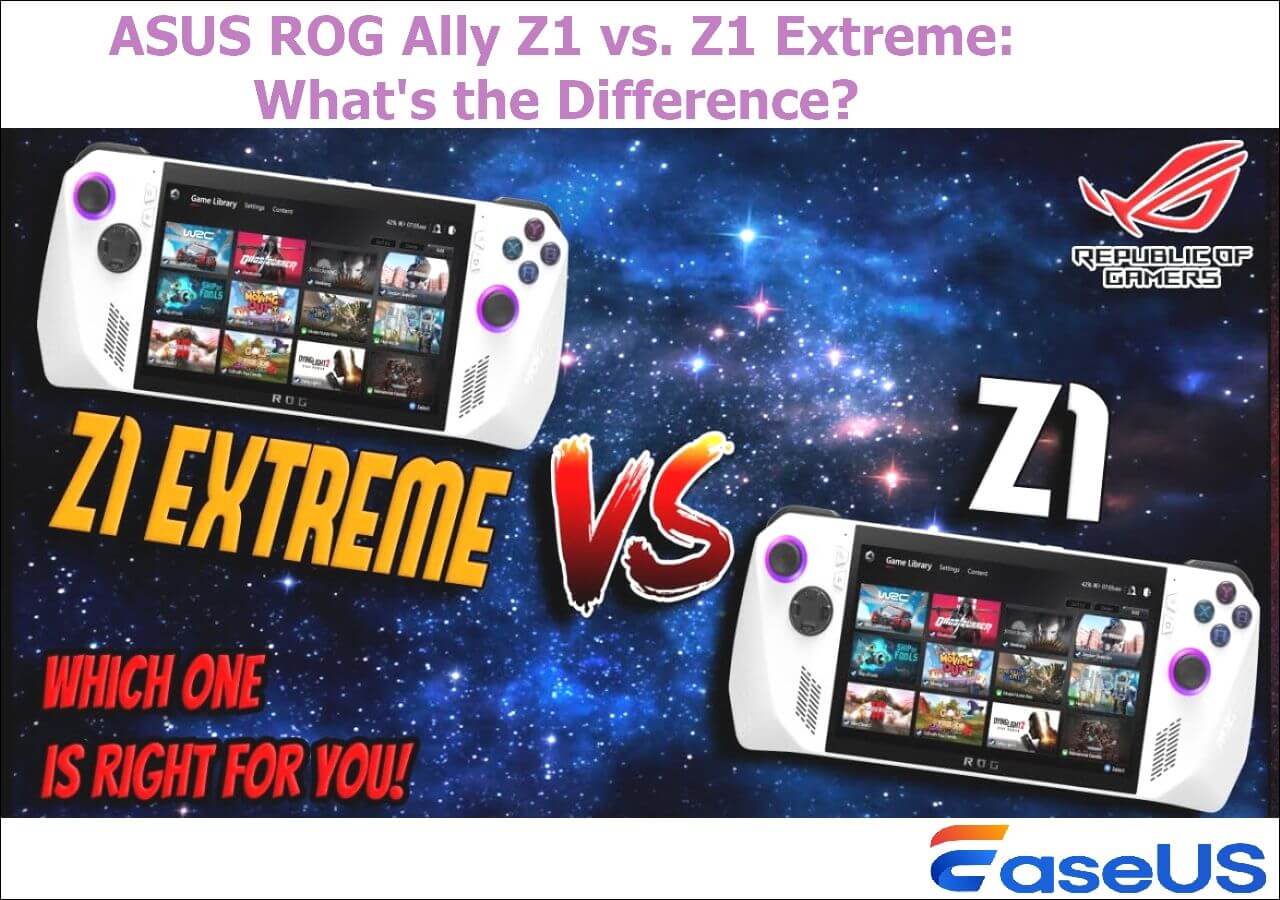 Rog Ally Z1 vs. Z1 Extreme: What's the Difference?