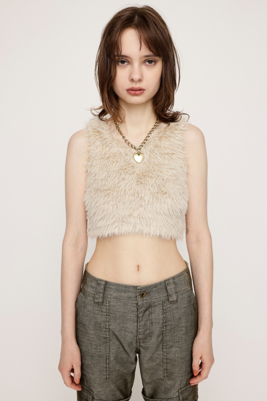 SLY | MIX SHAGGY TANK (タンクトップ ) |SHEL'TTER WEBSTORE