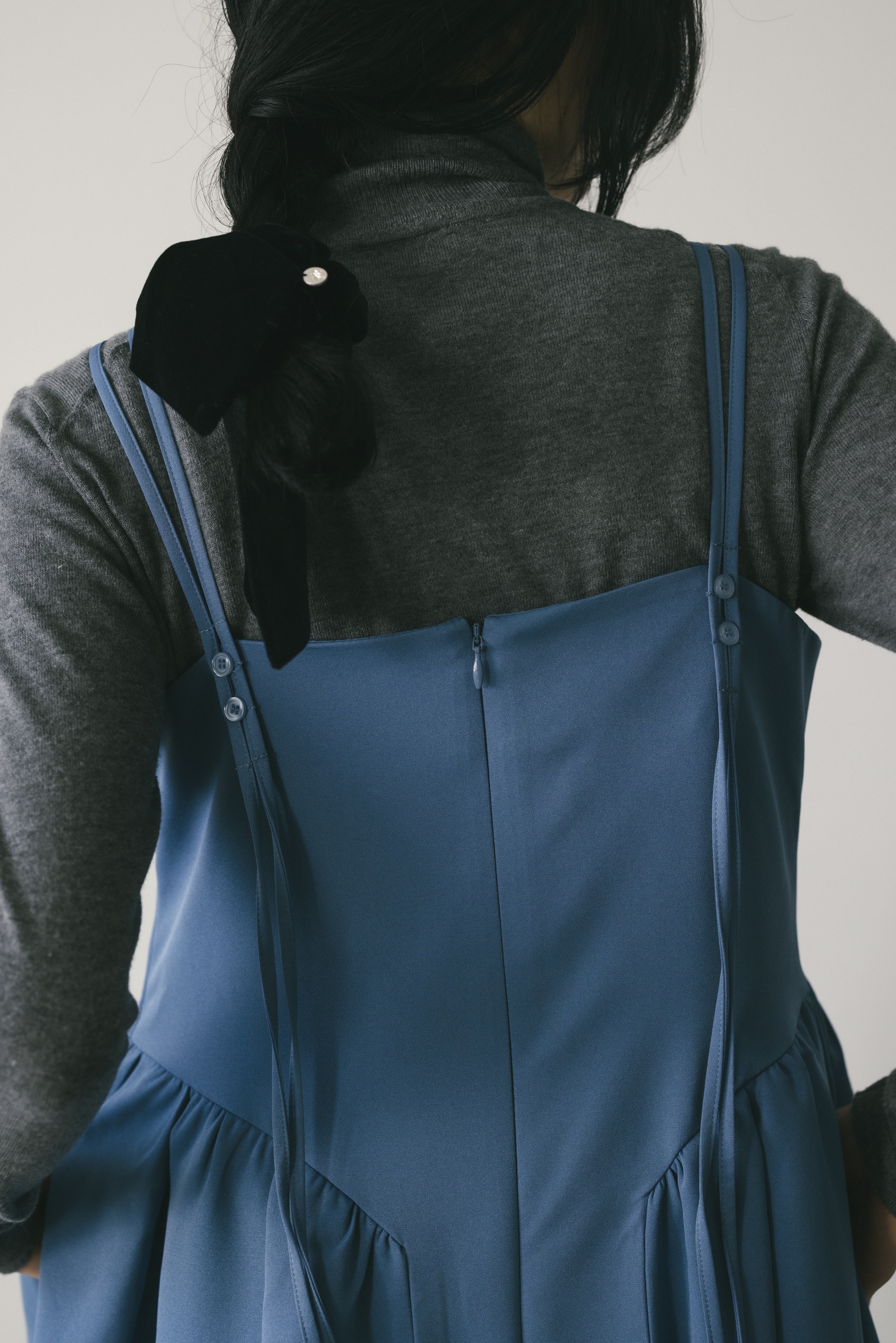 STYLEMIXER | サイドギャザーキャミワンピース (ワンピース(ロング