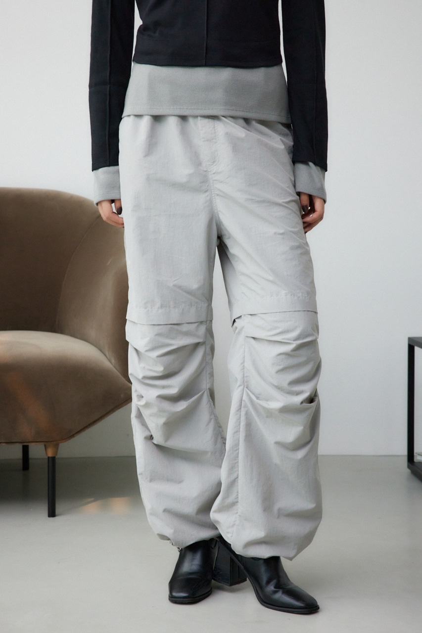 AZUL BY MOUSSY | ドロストリングパラシュートパンツ (パンツ ) |SHEL