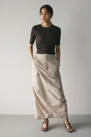 STYLEMIXER | タックカーゴスカート (スカート(ロング) ) |SHEL'TTER