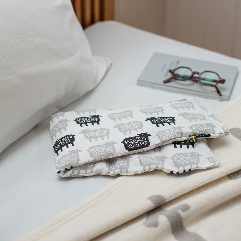 KLIPPAN/クリッパン 麦の温冷ネックピロー ラベンダー ウォッシュド