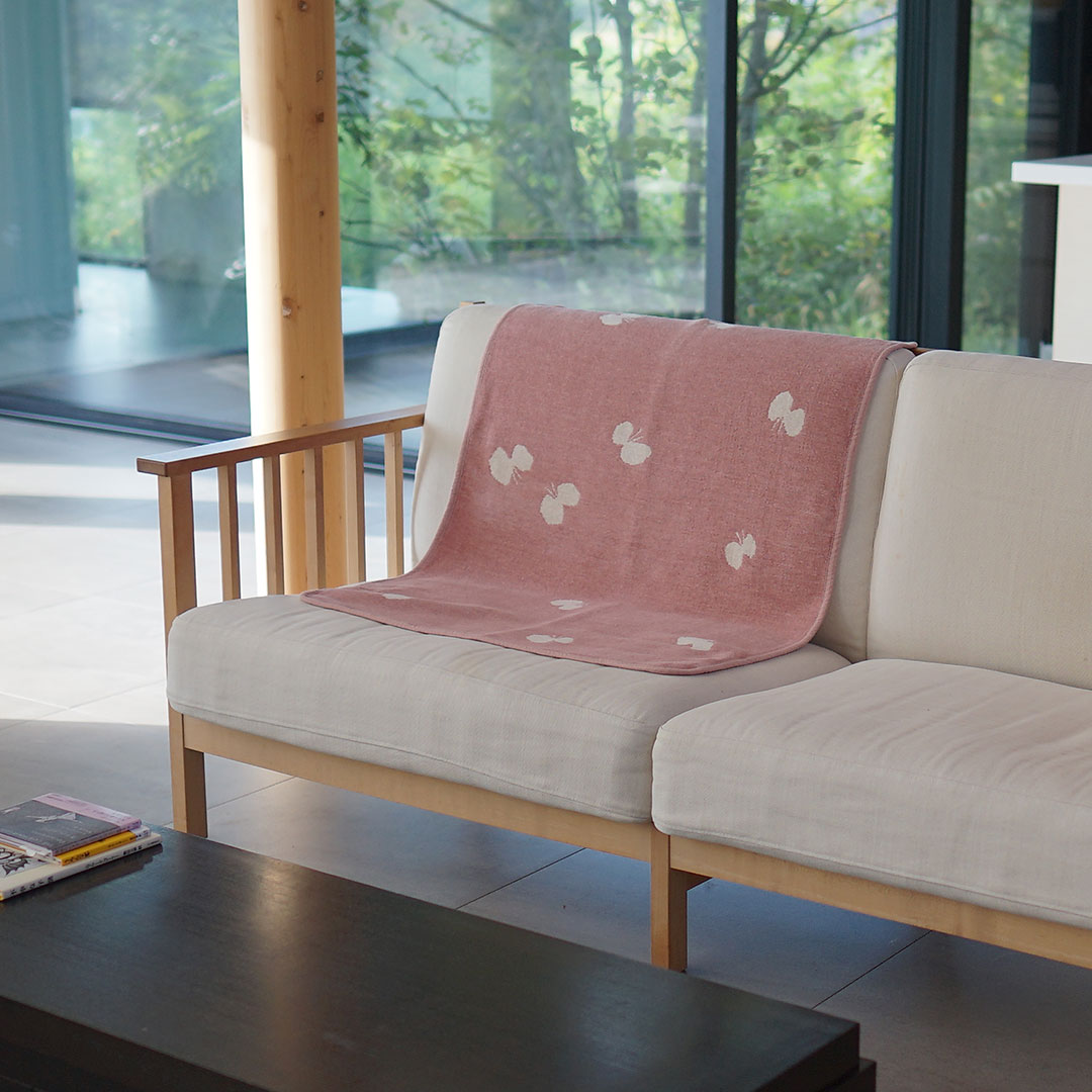 KLIPPAN/クリッパン シュニールコットン ミニブランケット CHOUCHO