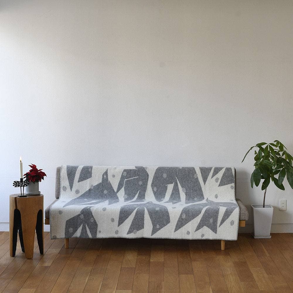 KLIPPAN/クリッパン エコウール ウール シングルブランケット TRIP