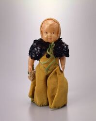 Celluloid Doll (with Ethnic Clothes) | EDO-TOKYO MUSEIUM Digital