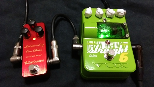 真空管内蔵オーバードライブ「VOX Straight 6 Drive TG1-ST60D