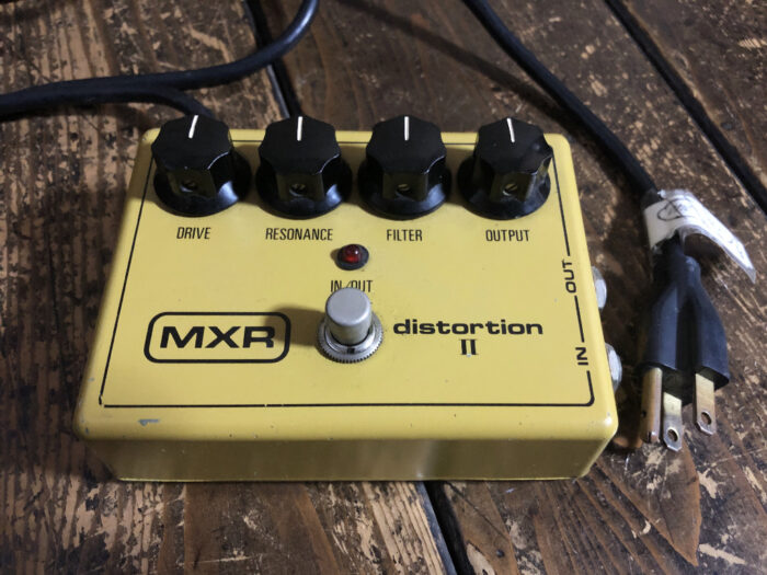西川進氏も愛用の「MXR Distortion 2」ディストーションエフェクターを