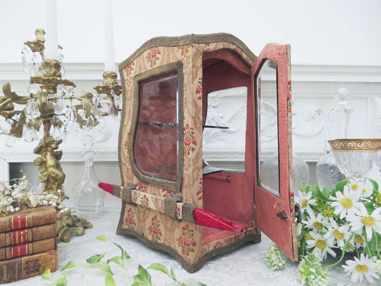 稀少 ブルジョアお嬢様 セダンチェア - 薔薇と天使のアンティーク