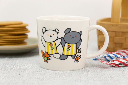 こぐまちゃん マグカップS わーい | 絵本ナビ | グッズ・通販