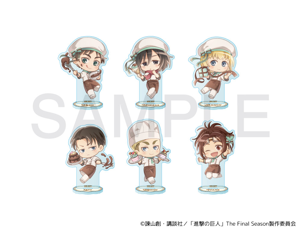 進撃の巨人 エレン きゃらドリ 赤ちゃん アクリルスタンド 【公式通販】