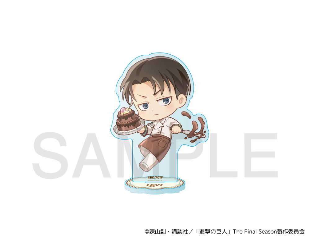 TVアニメ『進撃の巨人』きゃらドリ!! BLANC 2024 アクリルスタンド